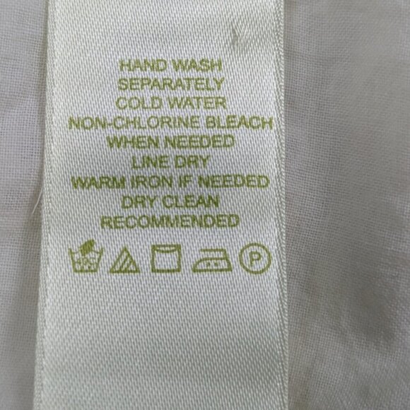 Sigrid Olsen A-line Eyelet Lace Skirt Size 16 - Picture 6 of 6